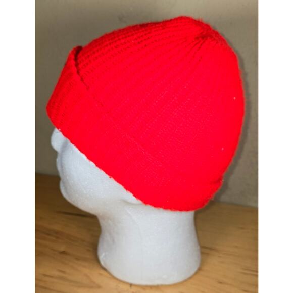 Usa Lake Placid 1980 Patch on Red Beanie Vintage 1980 Retro Winter Olympics - Picture 5 of 8